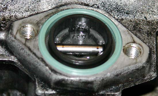 Neuer O-Ring montiert