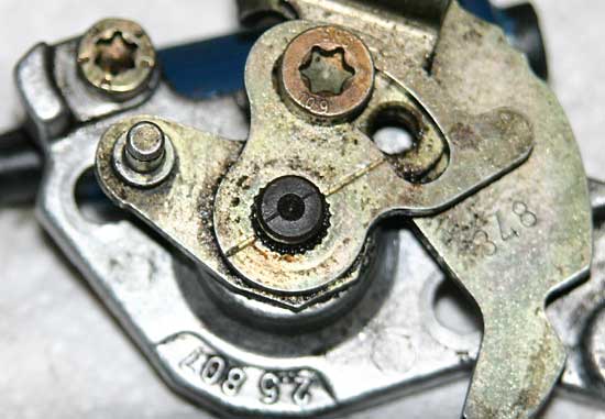 Welle mit Markierung